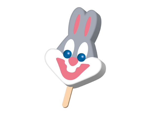 Blue Bunny Bugs Bunny Bar - Sweetheart Ice Cream