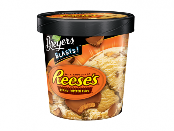 Breyers Pints Reeses Peanut Butter Cups Sweetheart Ice Cream