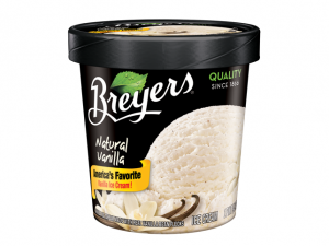 Breyers Pints Vanilla - Sweetheart Ice Cream