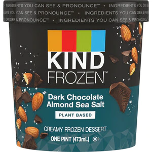 Kind Frozen, Dark Chocolate Almond Sea Salt Bar, 1.60 oz (24 count) –  icecreamsource
