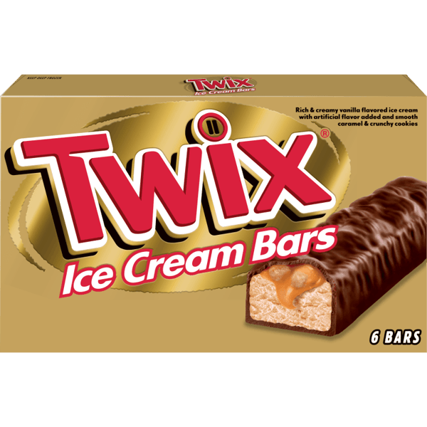 Twix Ice Cream Bars 6-Count Box